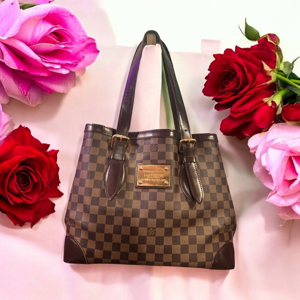 Louis Vuitton Brown Damier Ebene Canvas Shoulder Bag